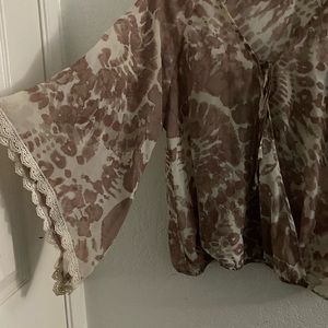 Mauve sheer Charlotte Russe XL